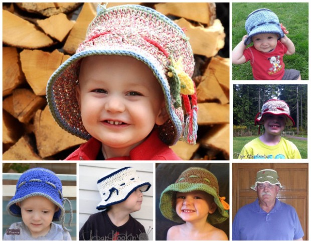 cuties wearing fishing hat.jpg